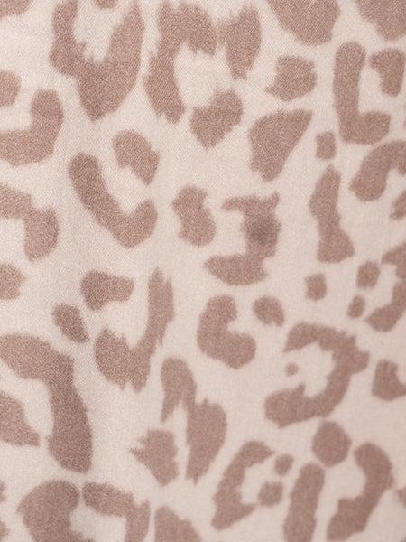 Soft  Leo Schal - Beige/ Taupe
