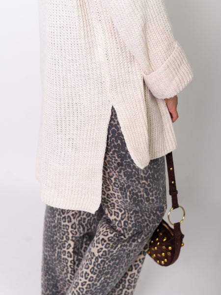 Bella Strickpullover - Beige