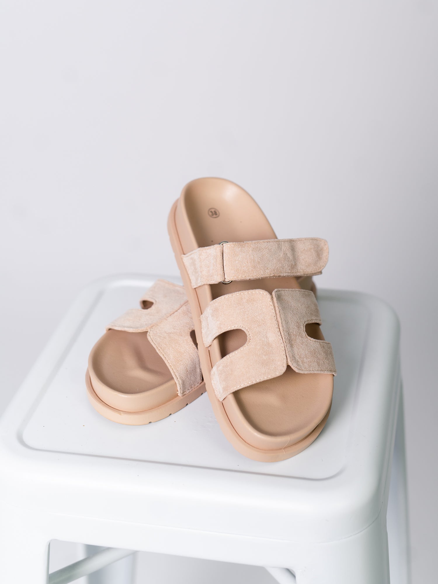 Hailey Pantolette - Beige (Nur Gr.39)