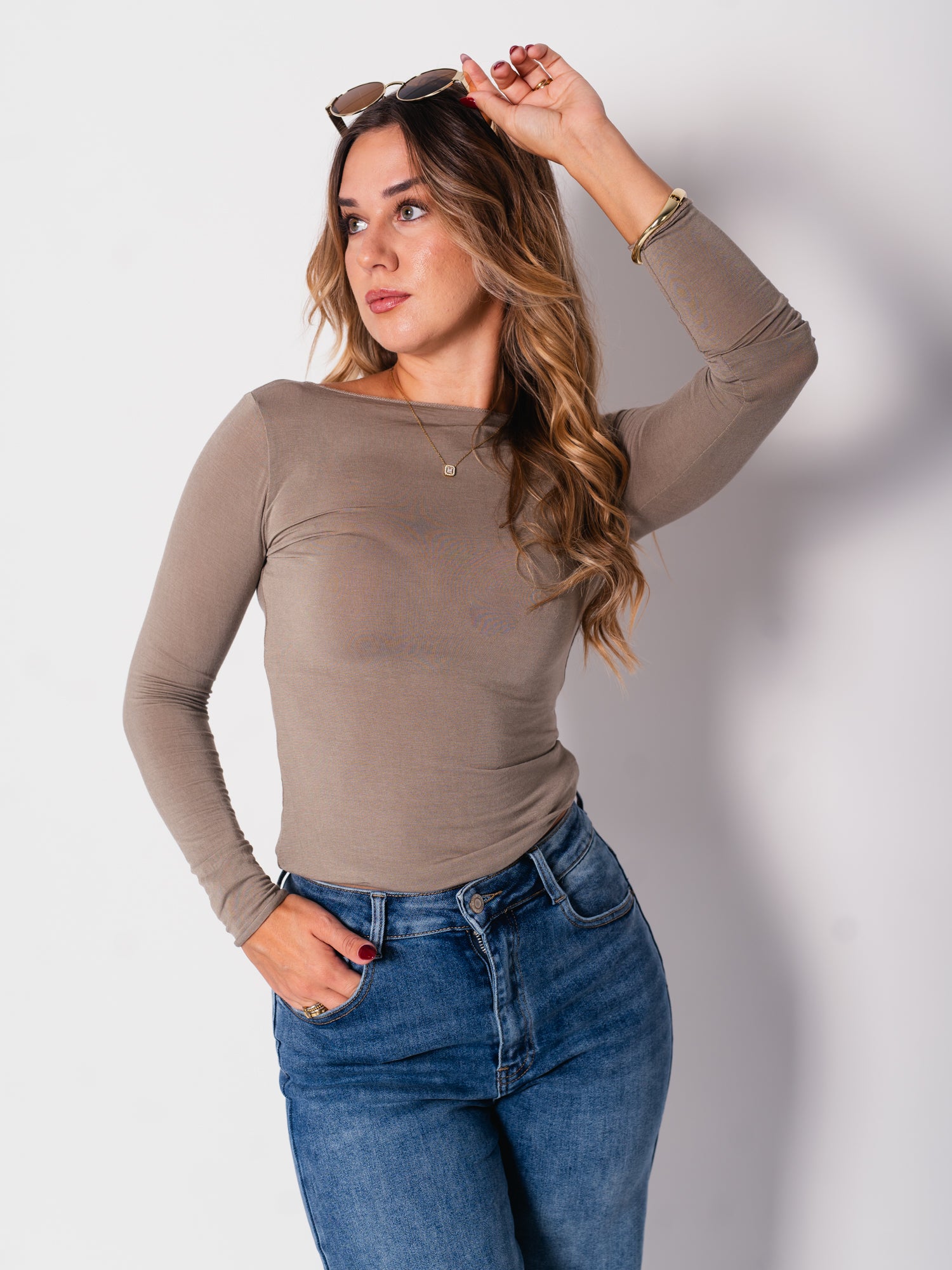 Cashmere Longsleeve - Olive