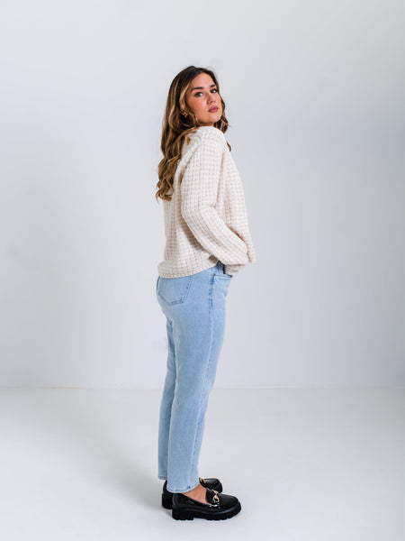 B-Ware 393. Lilly Cardigan - Beige