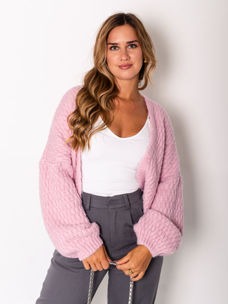 Mali Strickjacke - Rosa