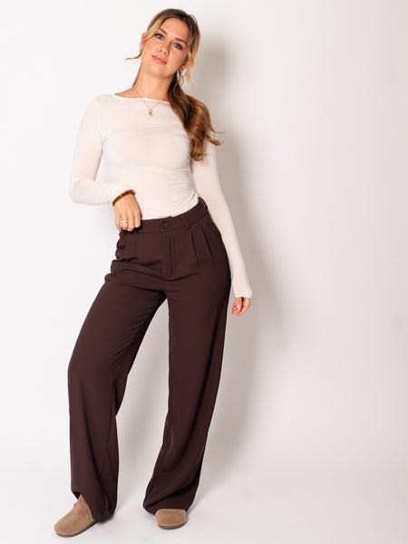 Cashmere Longsleeve - Cremeweiß