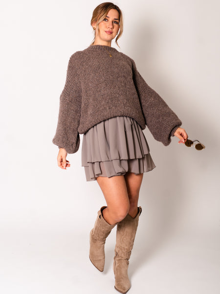 Caty Pullover - Coffee