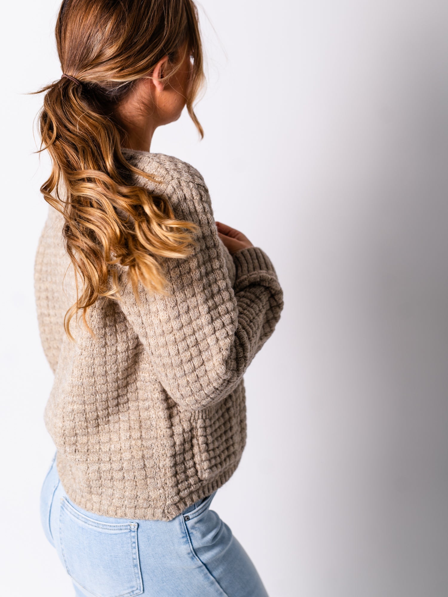 Lilly Cardigan - Taupe