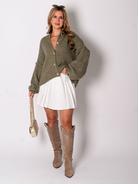 Emelie Strickjacke - Khaki