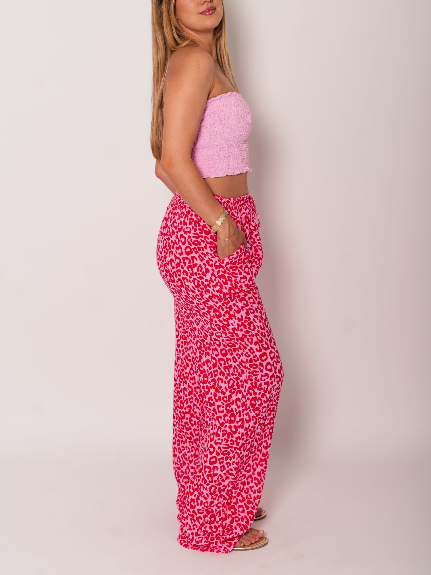Nala Bandeau Top - Rosa