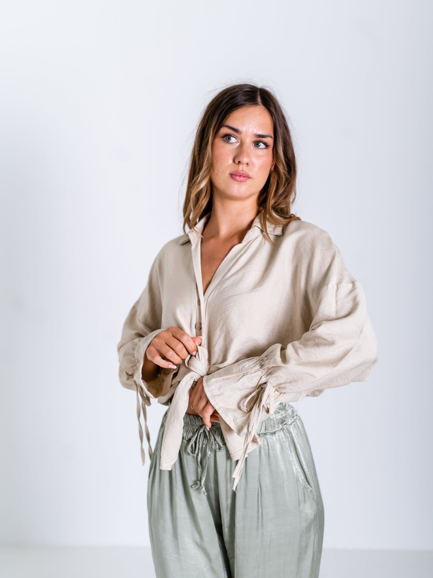 Amanda Bluse - Beige
