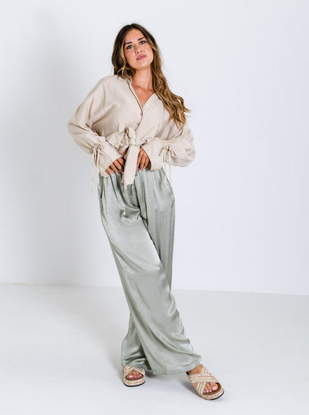 B-Ware 331. Amanda Bluse - Beige