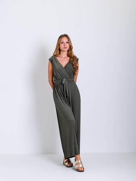 B-Ware 356. Melina Jumpsuit - Khaki