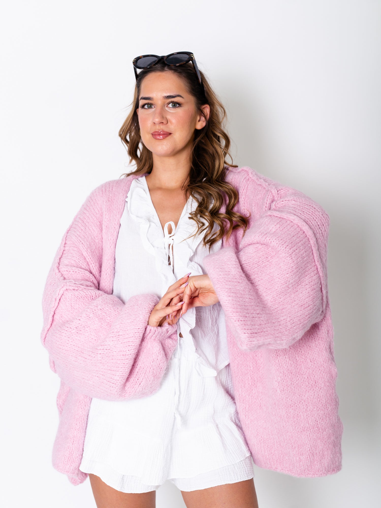 Tammy Strickjacke - Rosa