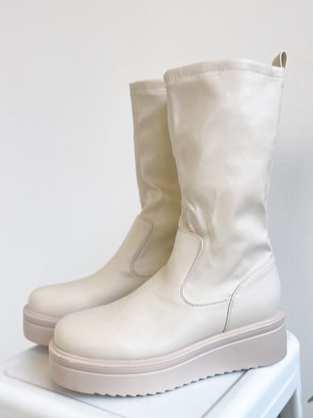Lilly Boots - Beige