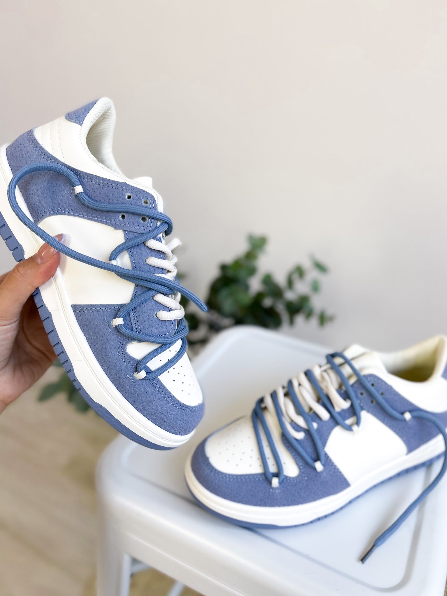 Like Sneakers - Blau Weiß (Nur Gr. 36)