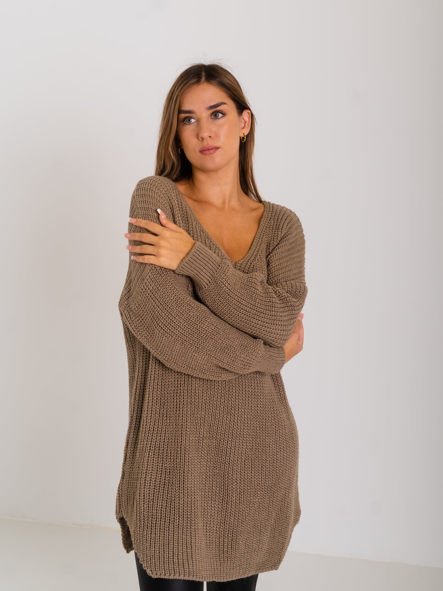 Stella Pullover - Taupe