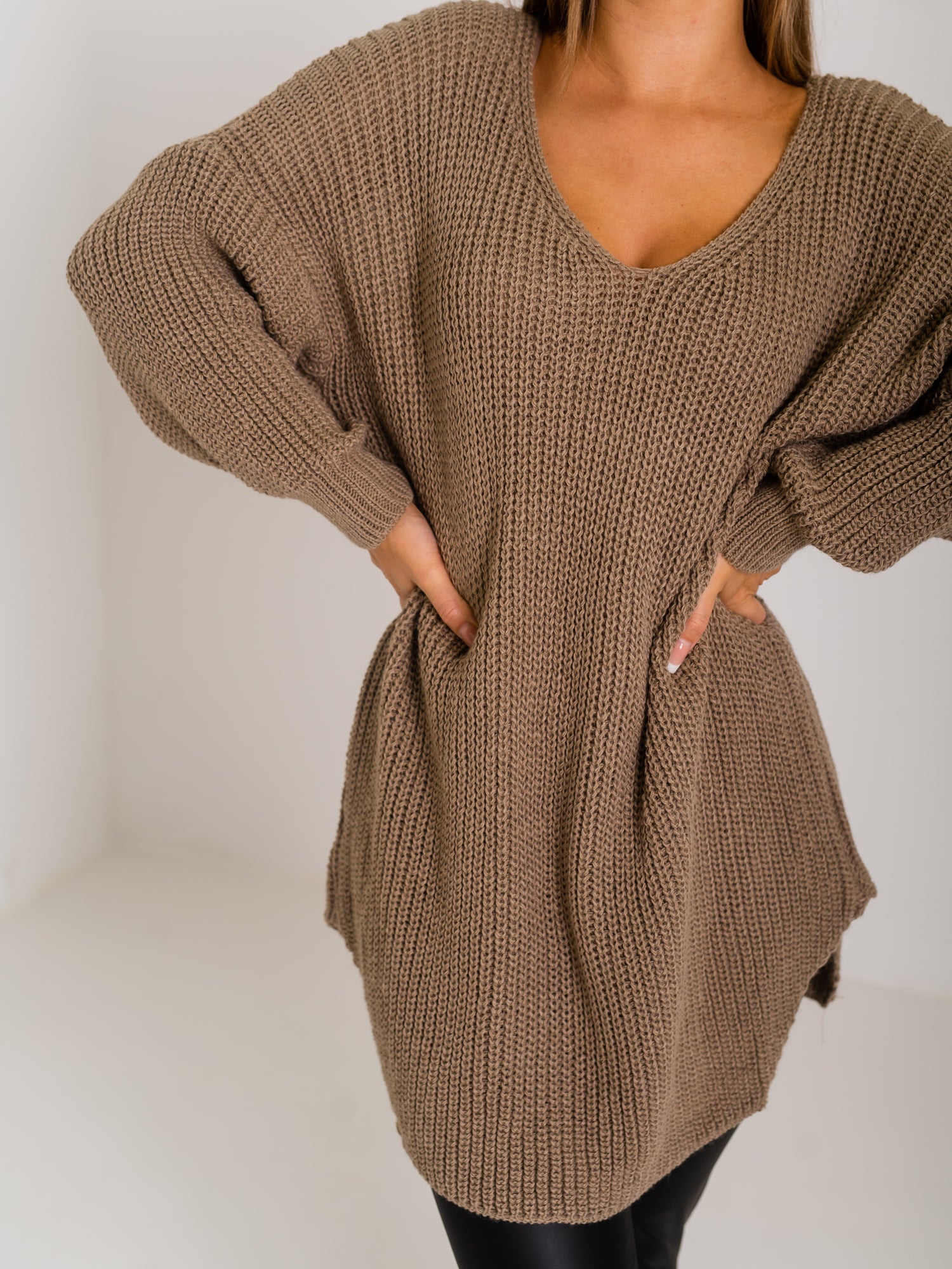 Stella Pullover - Taupe