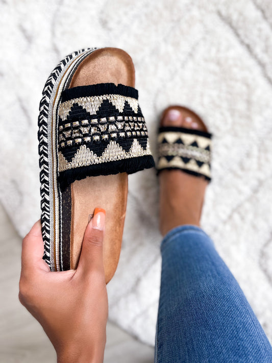 Beach Pantolette - Schwarz (Nur Gr. 36)